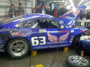In the garage In the garage