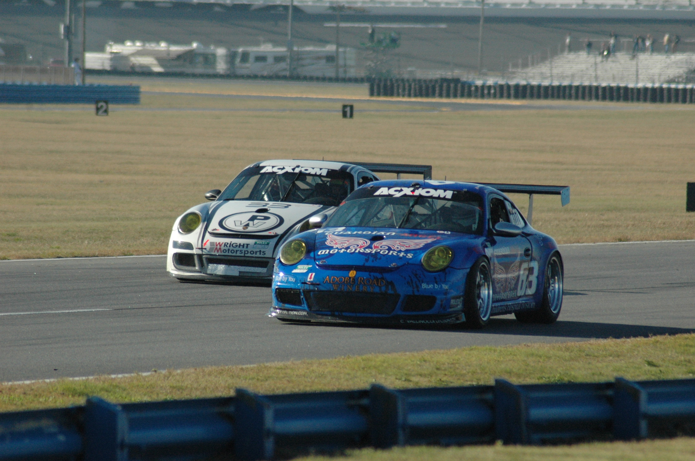 Car 63 & 33 dueling for 18th & 3rd in Class Car 63 & 33 dueling for 18th & 3rd in Class