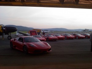 Wings of Eagles Ferrari Display Guest Cars