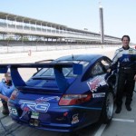 Spencer Testing at Indy with Kevin Buckler