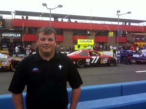 Andrew & Roger Caddell as TRG Motorsports VIP Guests